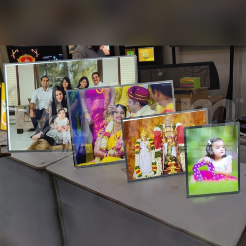 Backlit Table Top Displays